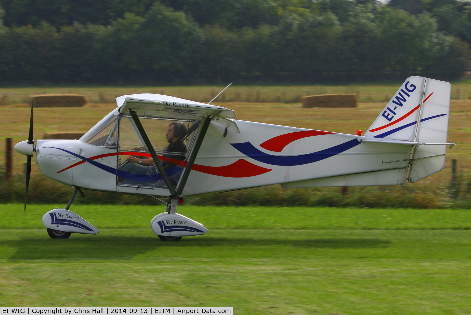 EI-WIG, 2007 Best Off Skyranger 912 C/N SKR0504608, at the Trim airfield fly in, County Meath, Ireland