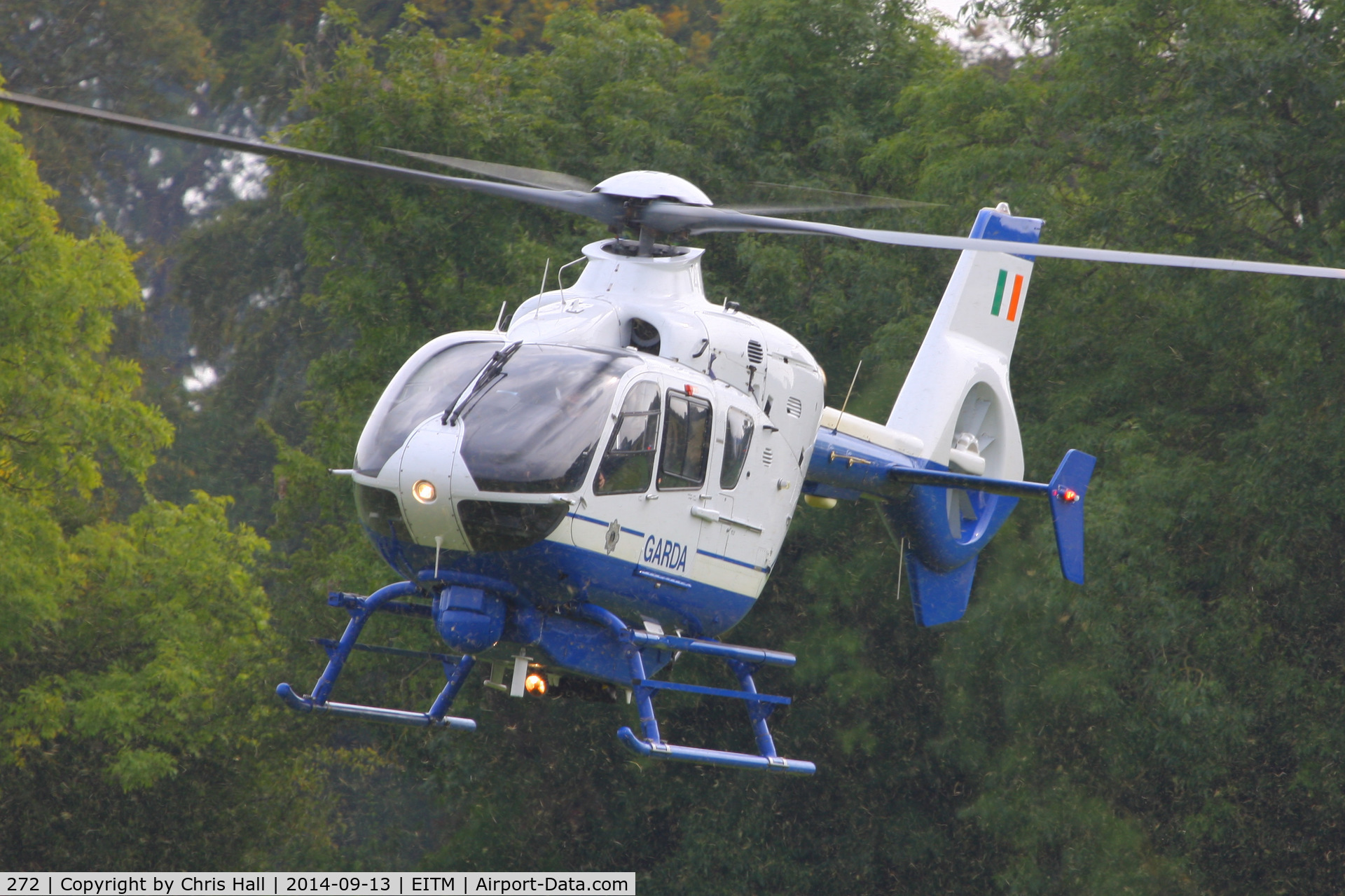 272, 2006 Eurocopter EC-135T-2+ C/N 0478, at the Trim airfield fly in, County Meath, Ireland