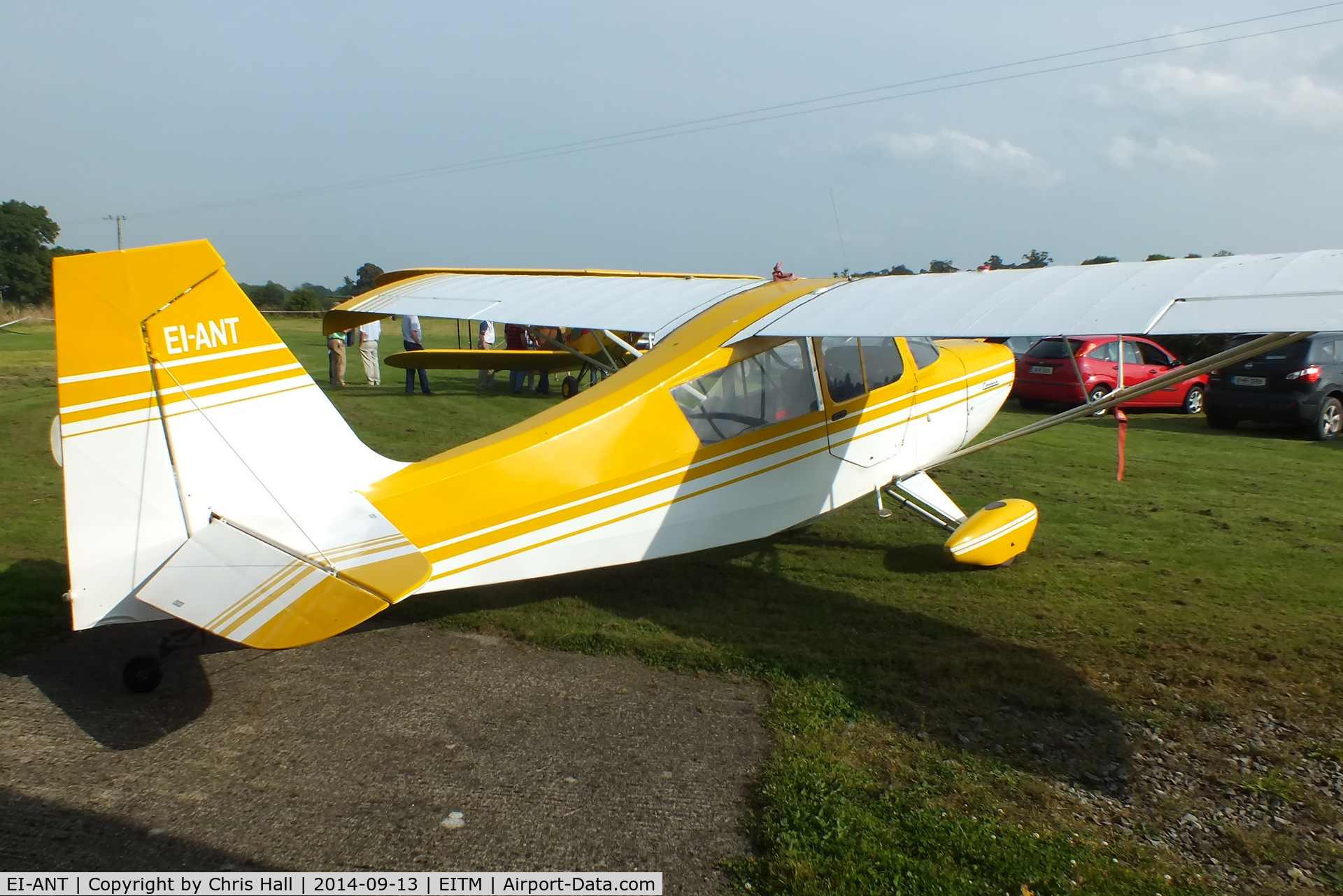 EI-ANT, Champion 7ECA Citabria C/N 38, at the Trim airfield fly in, County Meath, Ireland