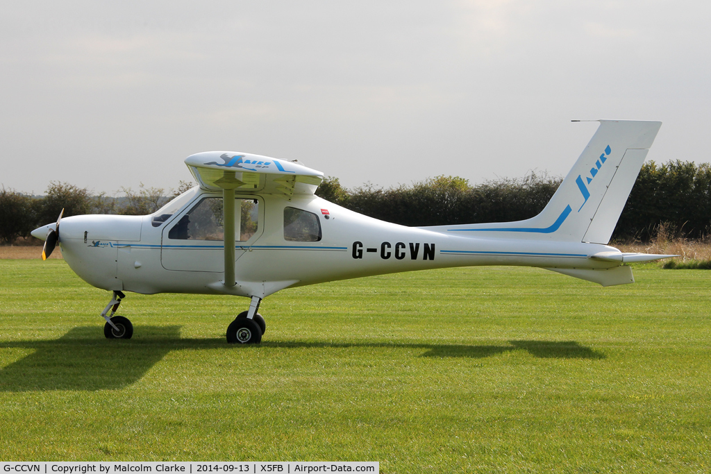 G-CCVN, 2004 Jabiru SP-470 C/N PFA 274B-13677, Jabiru SP-470, an airfield resident, Fishburn Airfield UK, September 13th 2014.