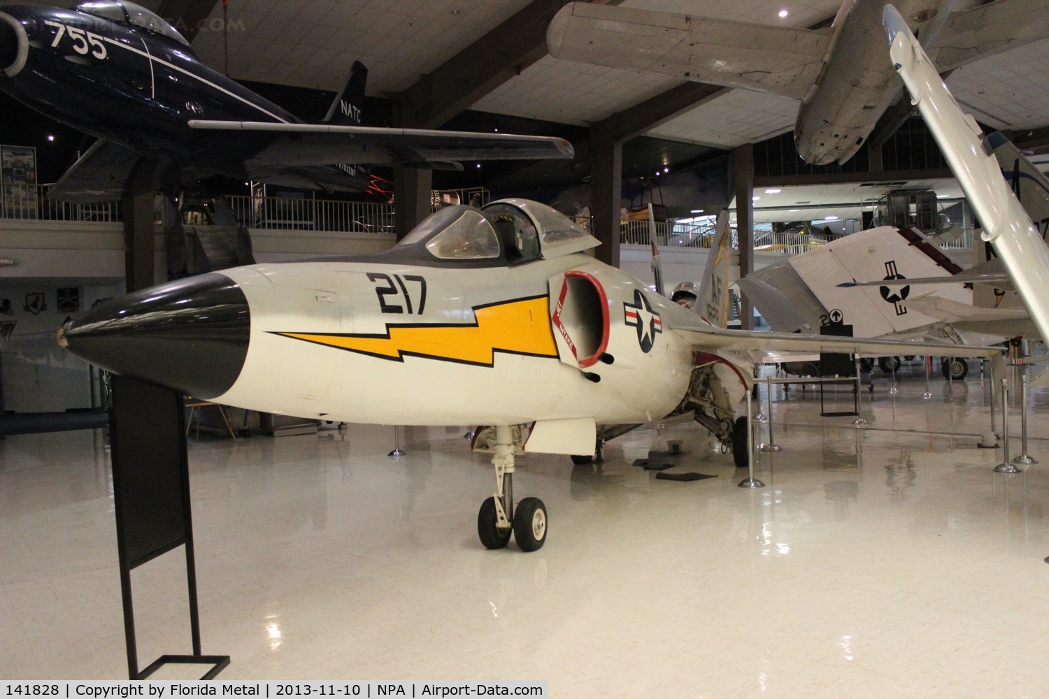 141828, Grumman F11F-1 Tiger C/N 145, F-11 Tiger