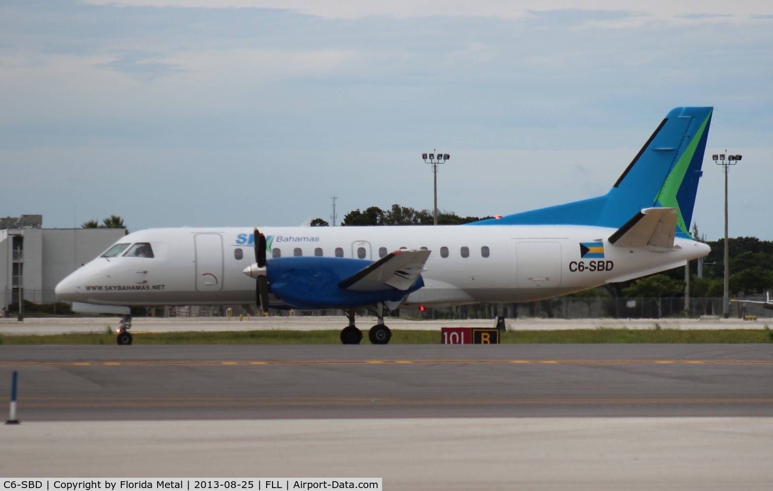 C6-SBD, 1985 Saab-Fairchild SF340 C/N 340A-021, Sky Bahamas Saab 340A