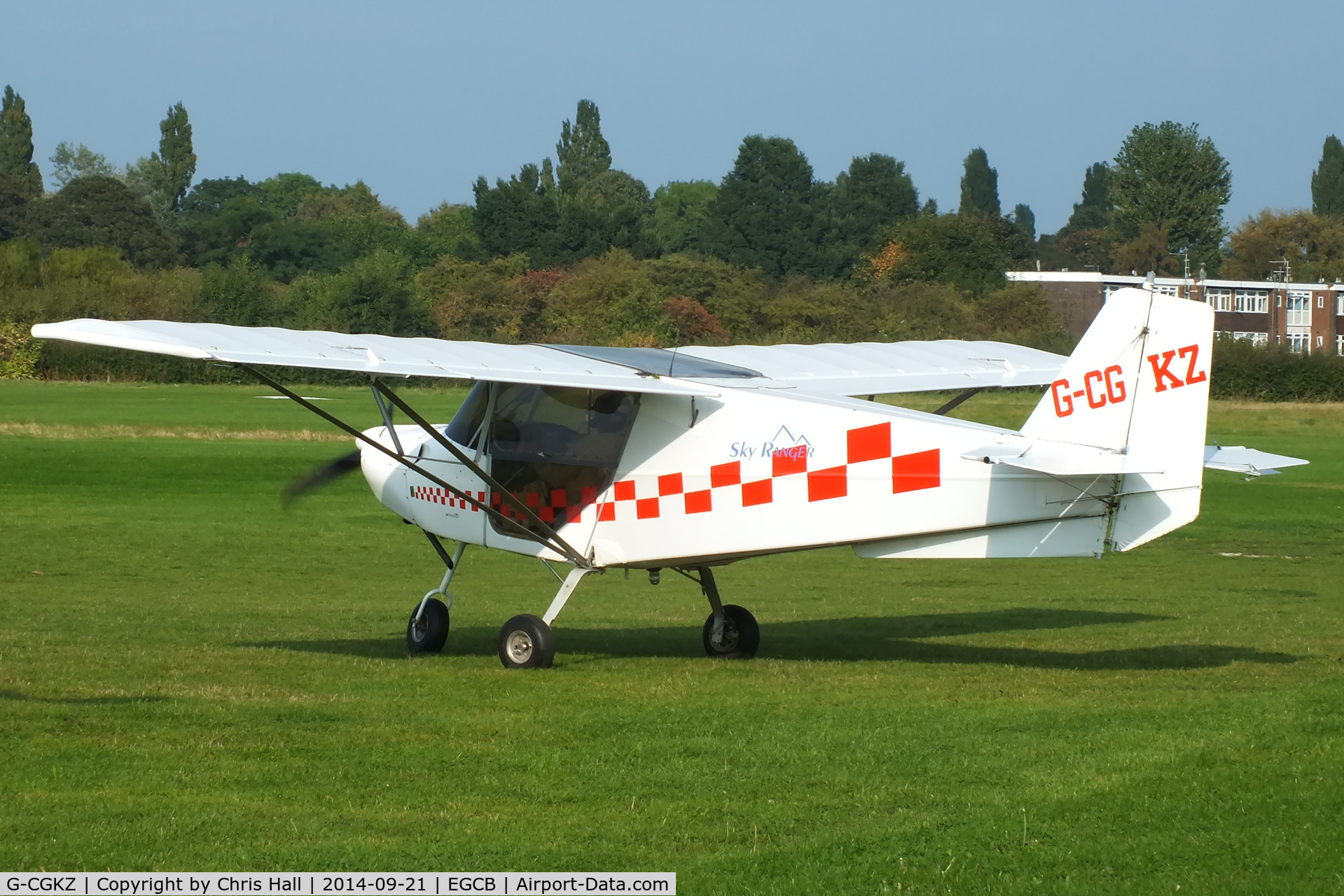 G-CGKZ, 2010 Best Off Skyranger Swift 912S(1) C/N BMAA/HB/596, visitor at Barton