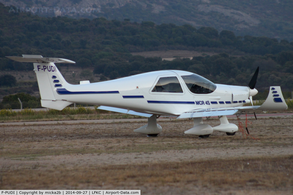 F-PUDI, Dyn'Aero MCR-4S C/N 153, Parked