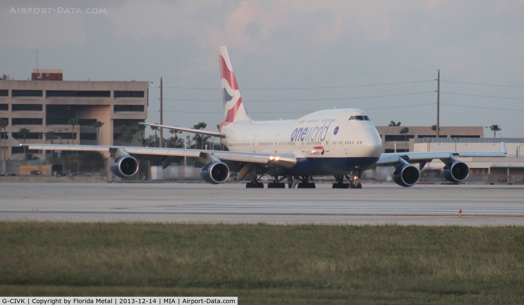 G-CIVK, 1997 Boeing 747-436 C/N 25818, British One World 747-400