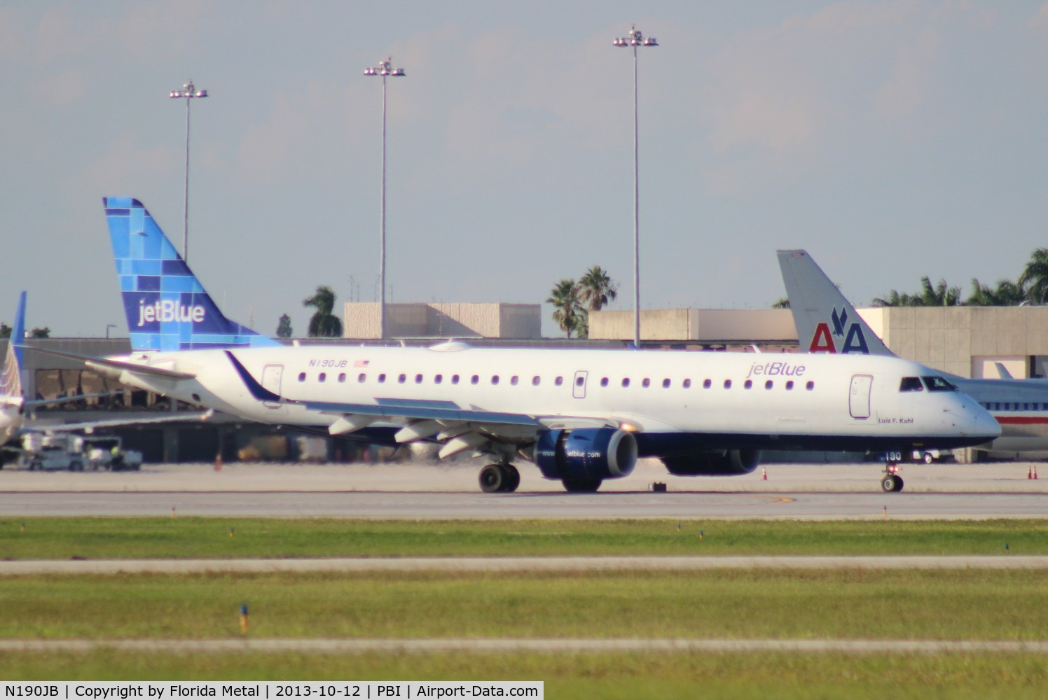 N190JB, 2005 Embraer 190AR (ERJ-190-100IGW) C/N 19000011, Jet Blue