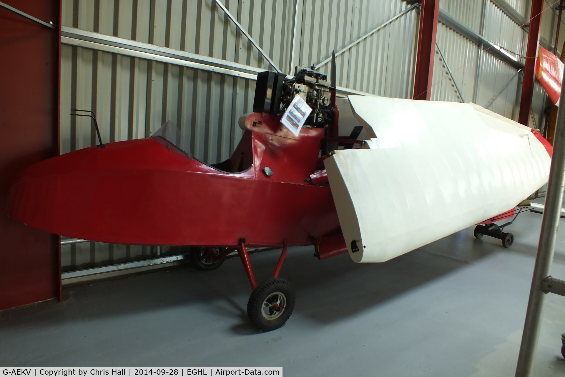 G-AEKV, 1937 Kronfeld DRONE C/N 30, Gliding Heritage Centre, Lasham