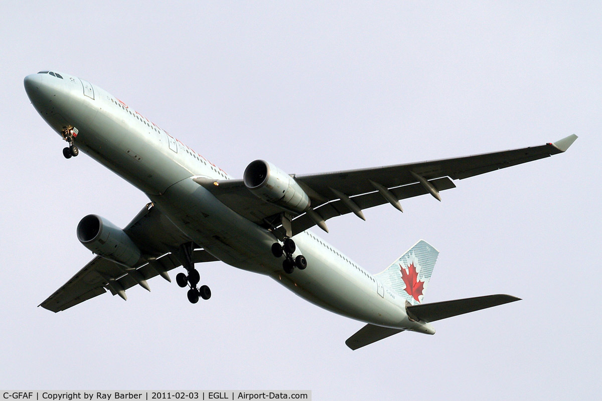 C-GFAF, 1999 Airbus A330-343 C/N 0277, Airbus A330-343X [277] (Air Canada) Home~G 03/02/2011