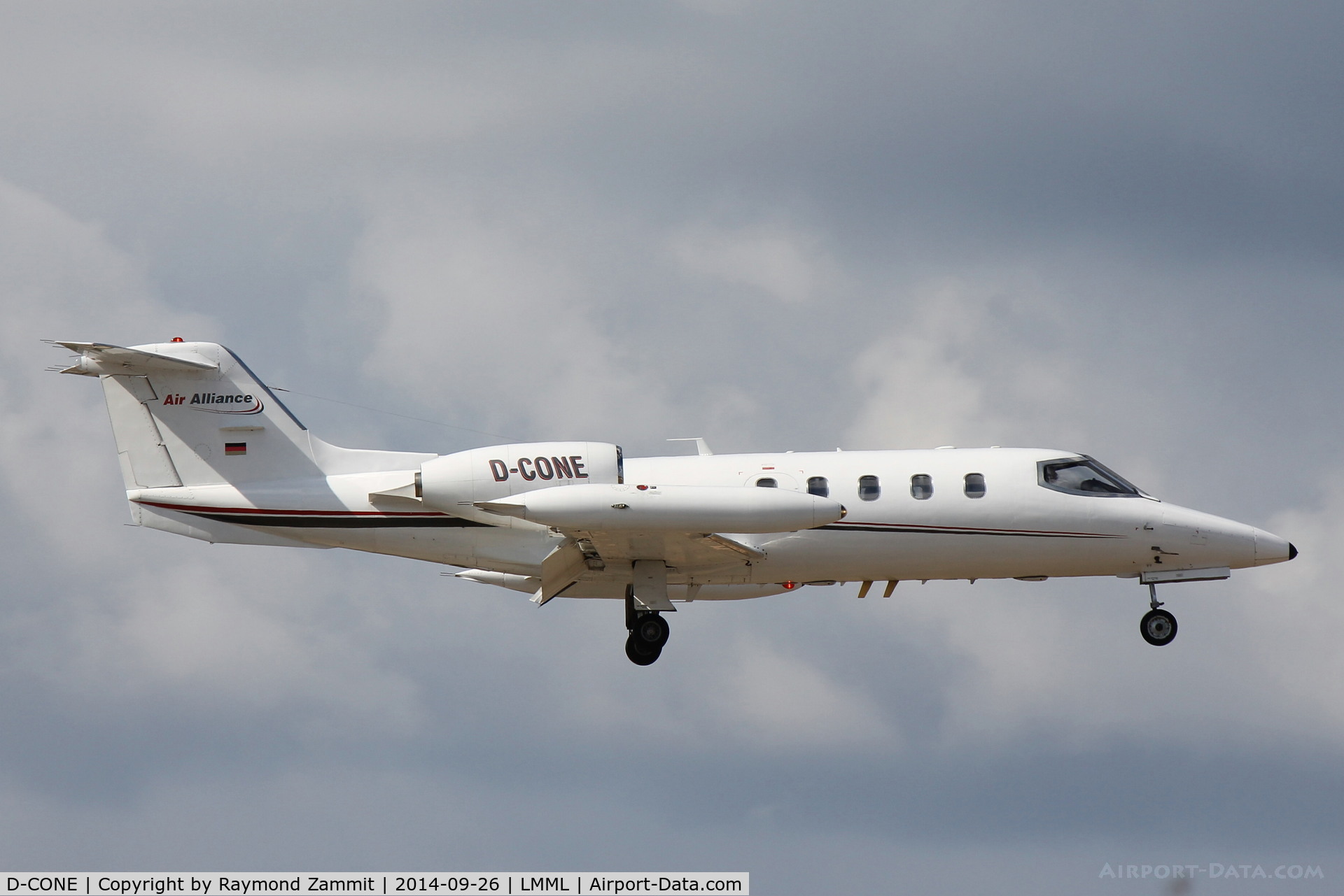 D-CONE, 1977 Learjet 35A C/N 35A-111, Learjet35 D-CONE of Air Alliance Express