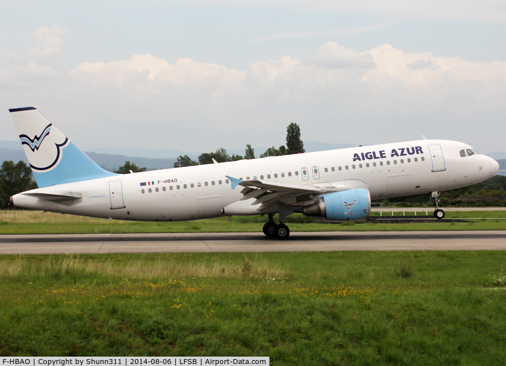 F-HBAO, 2011 Airbus A320-214 C/N 4589, Landing rwy 16