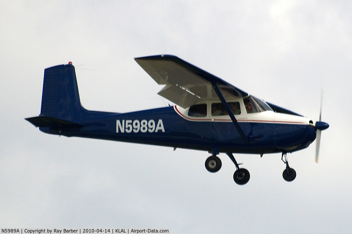 N5989A, 1956 Cessna 172 C/N 28589, Cessna 172 [28589] Lakeland-Linder~N 14/04/2010