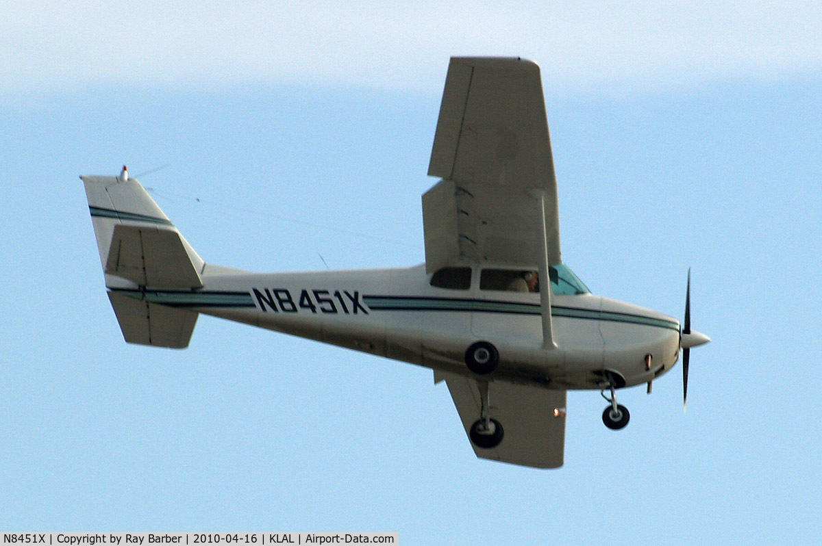 N8451X, 1961 Cessna 172C C/N 17248951, Cessna 172C Skyhawk [172-48951] Lakeland-Linder~N 16/04/2010