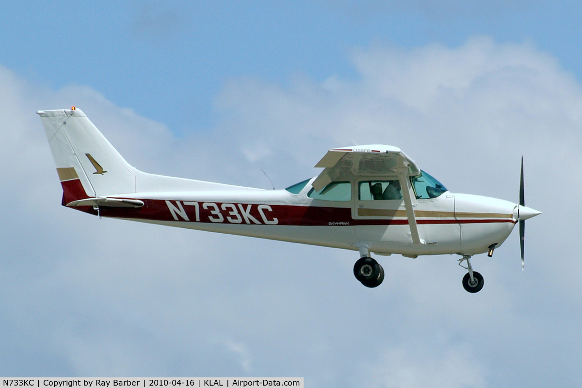 N733KC, 1976 Cessna 172N C/N 17268344, Cessna 172N Skyhawk [172-68344] Lakeland-Linder~N 16/04/2010