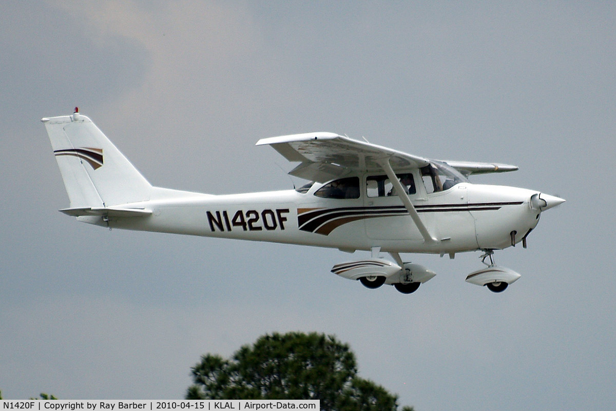 N1420F, 1966 Cessna 172H C/N 17254915, Cessna 172H Skyhawk [172-54915] Lakeland-Linder~N 15/04/2010