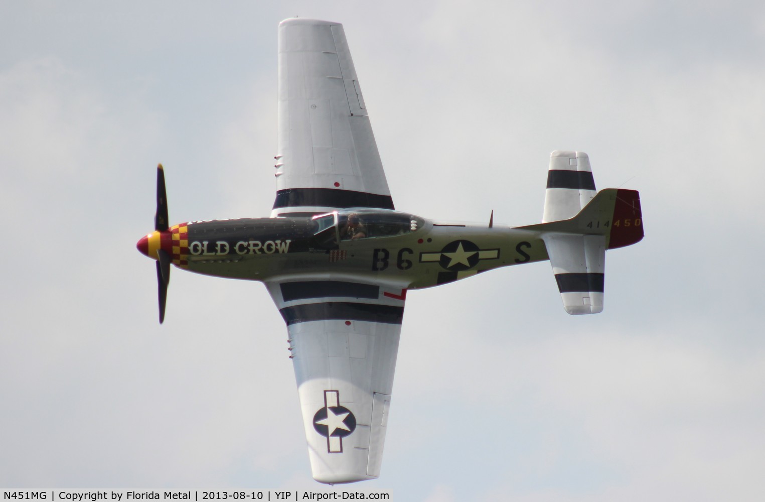 N451MG, 1944 North American P-51D Mustang C/N 44-74774, Old Crow