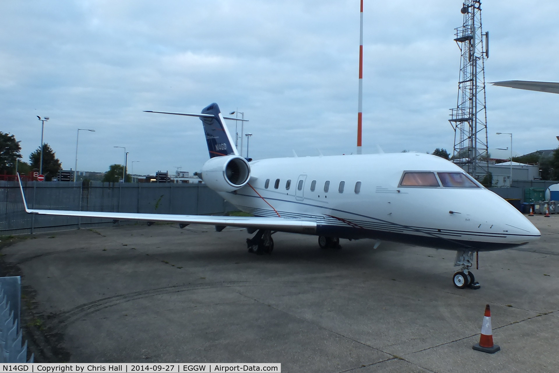 N14GD, 2001 Bombardier Challenger 604 (CL-600-2B16) C/N 5490, Goodfriend Aviation