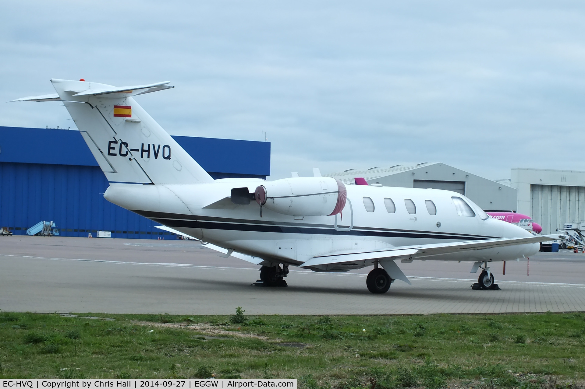 EC-HVQ, 2001 Cessna 525 Citation CJ1 C/N 525-0436, Sky Services Aviation