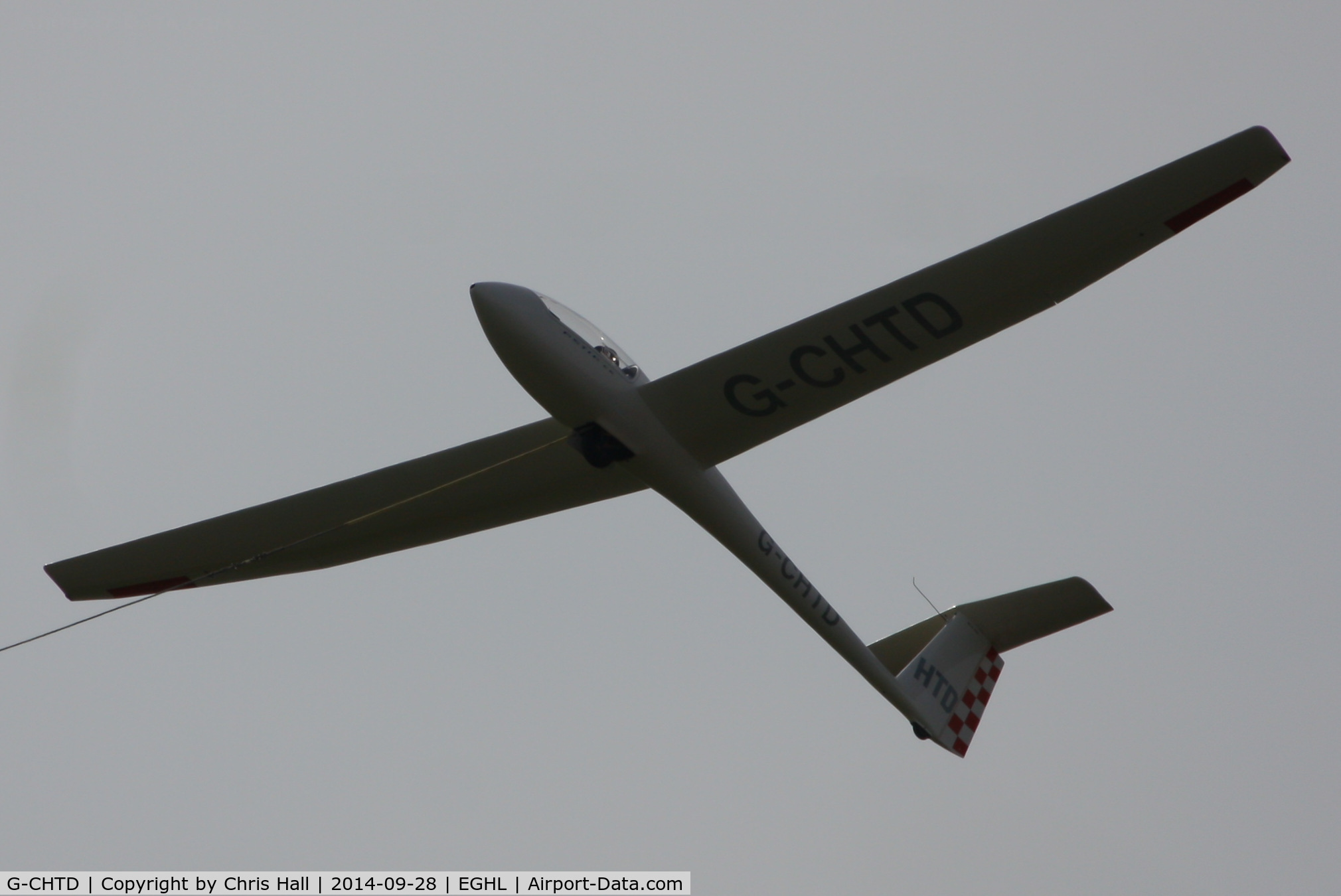 G-CHTD, 1975 Grob G-102 Astir CS C/N 1012, at Lasham