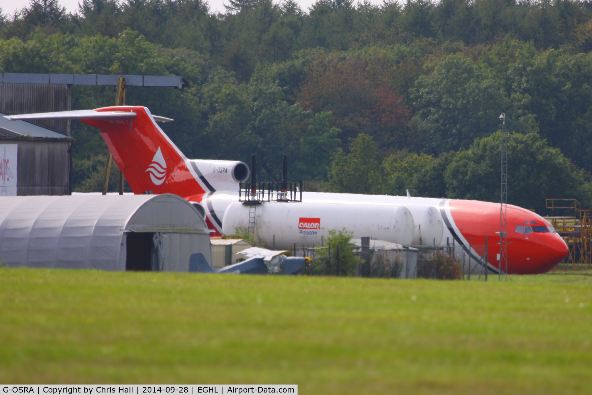 G-OSRA, 1984 Boeing 727-2S2F C/N 22938, T2 Aviation