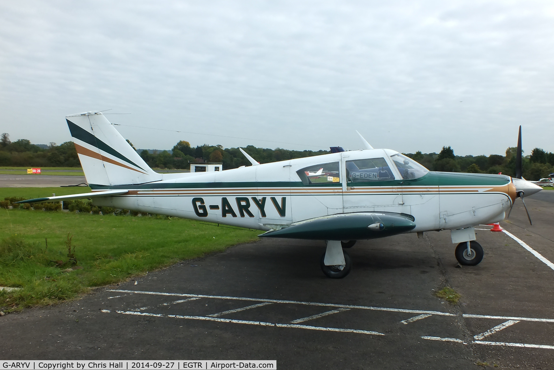 G-ARYV, 1961 Piper PA-24-250 Comanche C/N 24-2516, Elstree resident