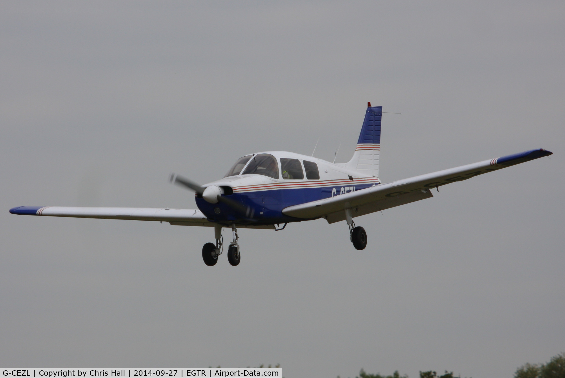 G-CEZL, 1989 Piper PA-28-161 Cadet C/N 2841247, Elstree resident