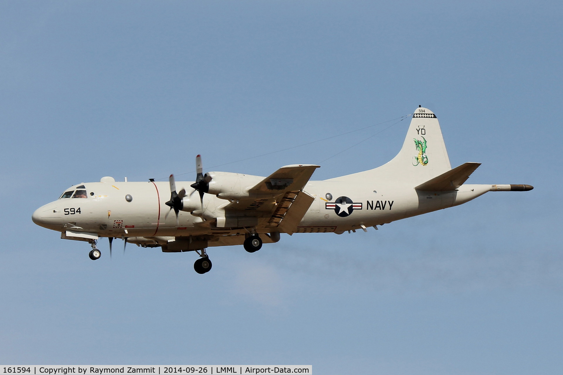 161594, 1984 Lockheed P-3C Orion C/N 285E-5768, Lockheed P-3C Orion 161594/YD from United States Navy