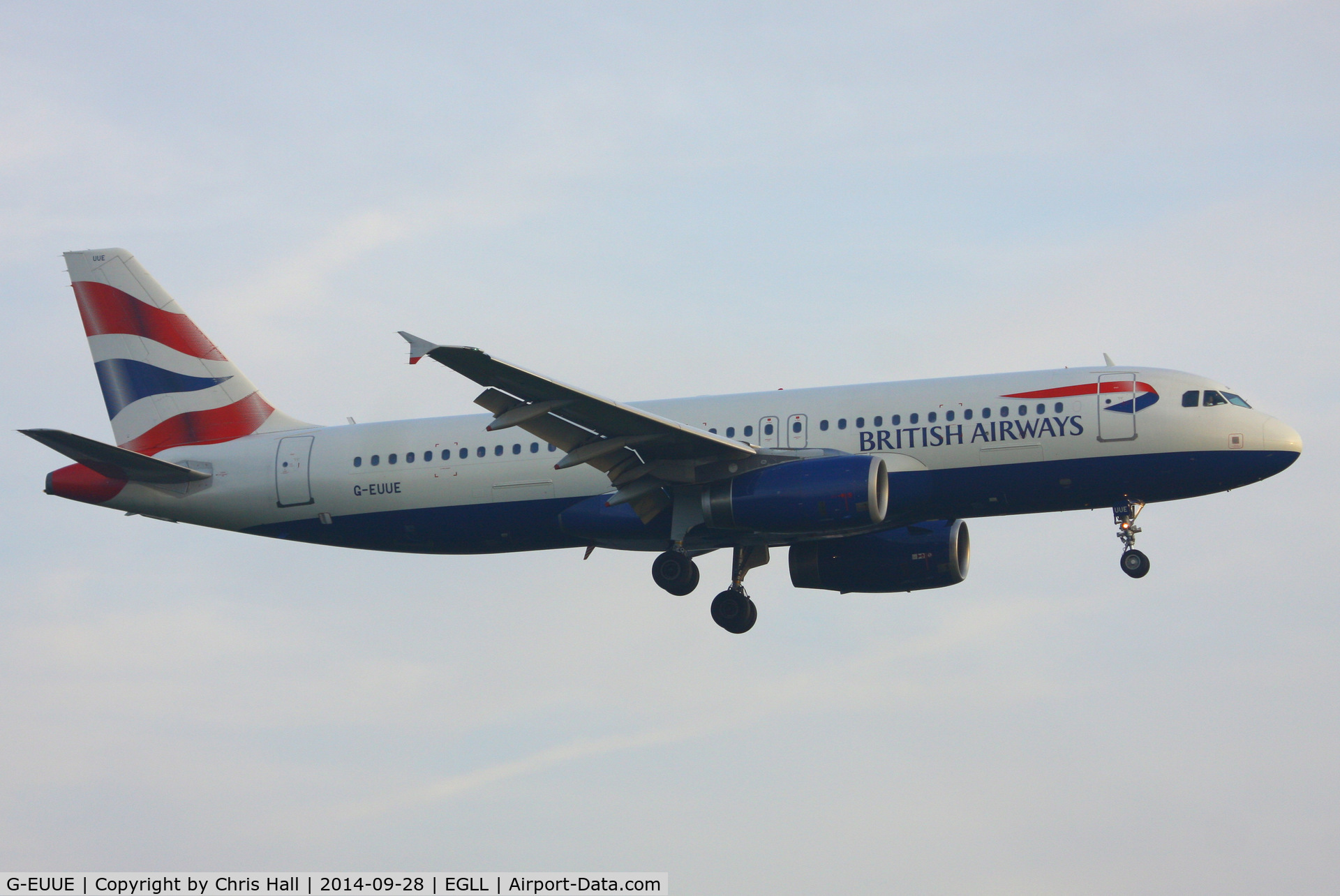 G-EUUE, 2002 Airbus A320-232 C/N 1782, British Airways