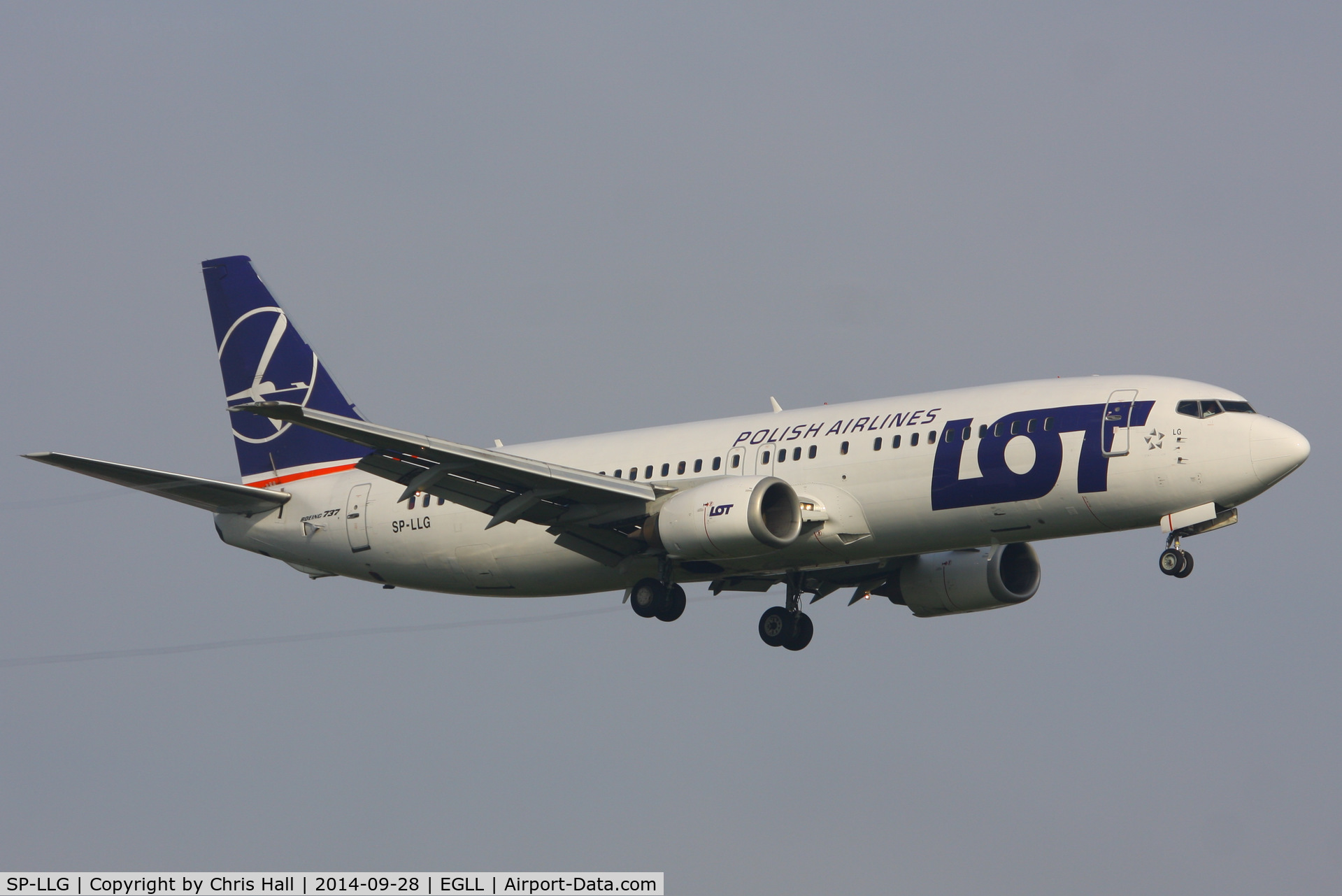 SP-LLG, 1997 Boeing 737-45D C/N 28753/2895, LOT - Polish Airlines