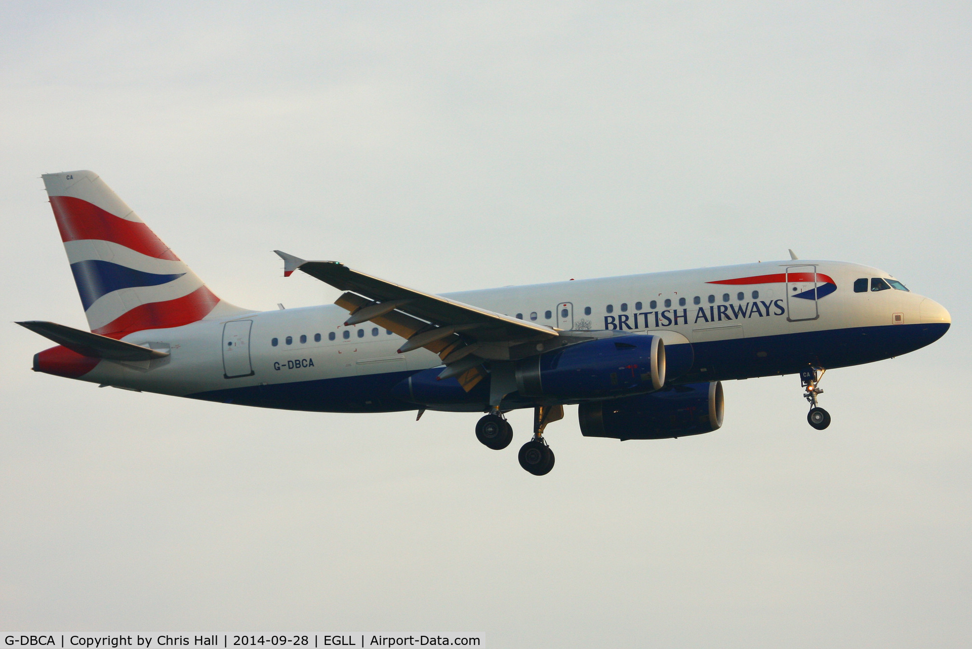 G-DBCA, 2004 Airbus A319-131 C/N 2098, British Airways