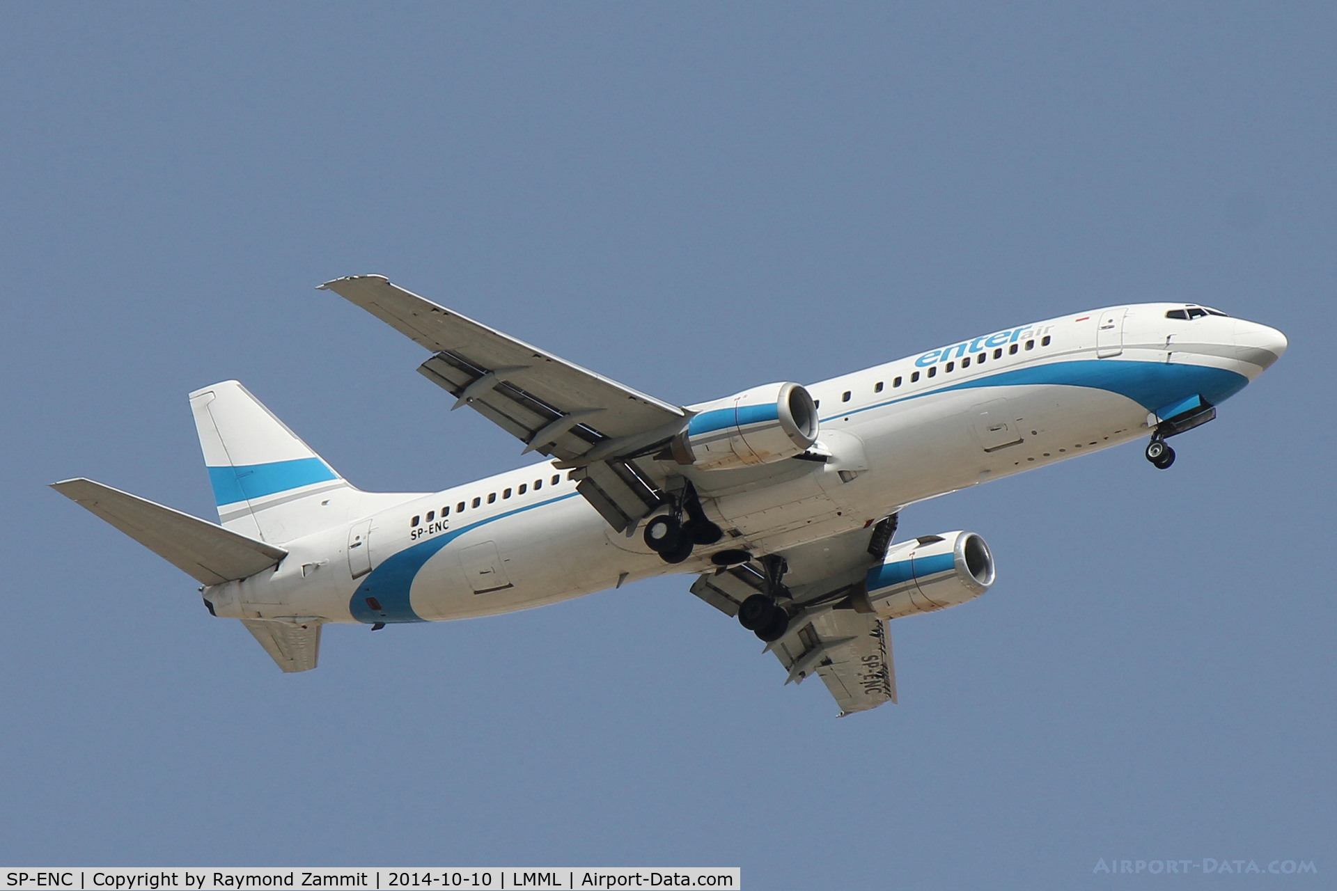SP-ENC, 1994 Boeing 737-4Q8 C/N 25376, B737-400 SP-ENC Enter Air