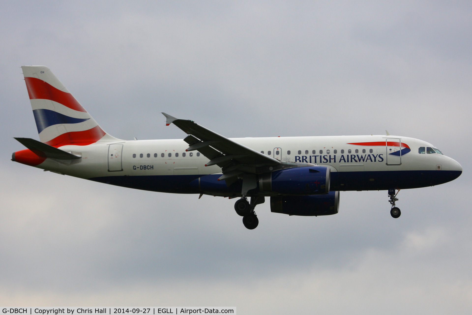G-DBCH, 2006 Airbus A319-131 C/N 2697, British Airways