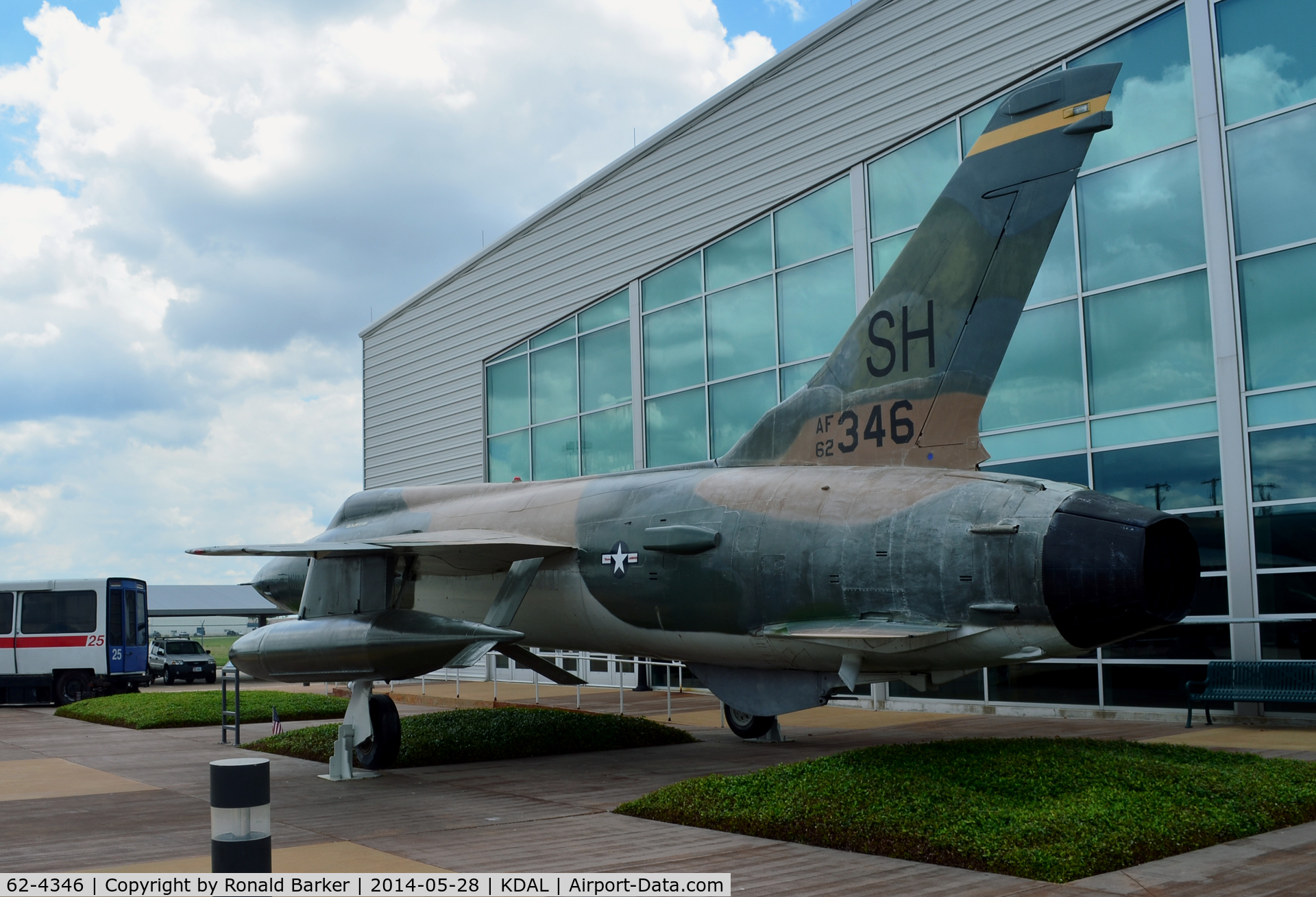 62-4346, 1962 Republic F-105D Thunderchief C/N D525, Frontiers of Flight Museum DAL