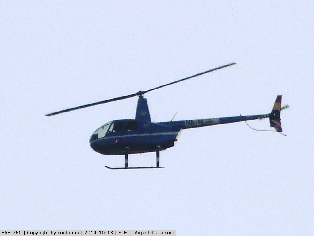 FAB-760, Robinson R44 II C/N 13061, Over Santa Cruz de la Sierra