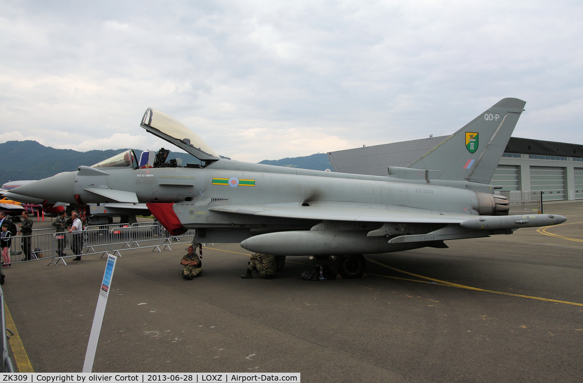 ZK309, 2010 Eurofighter EF-2000 Typhoon FGR4 C/N BS060/228, Airpower 13
