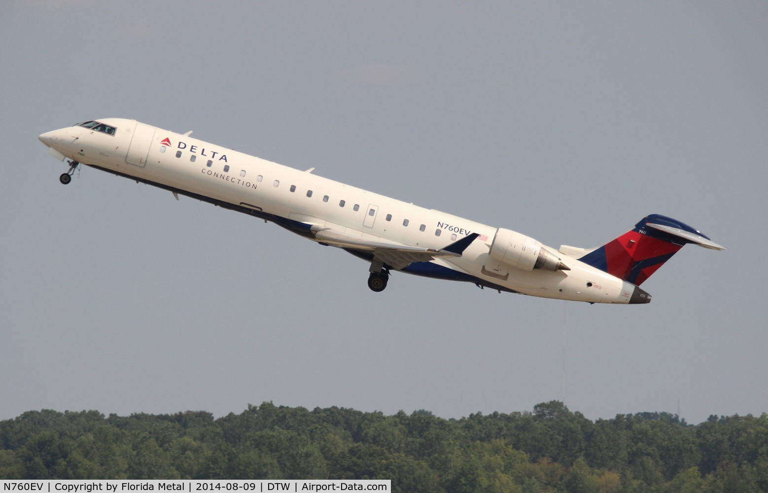 N760EV, 2005 Bombardier CRJ-701ER (CL-600-2C10) Regional Jet C/N 10212, ASA CRJ-700