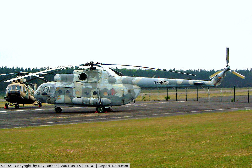 93 92, 1983 Mil Mi-9 C/N 340006, Mil Mi-9 [340006] (German Air Force) Berlin-Gatow~D 15/05/2004