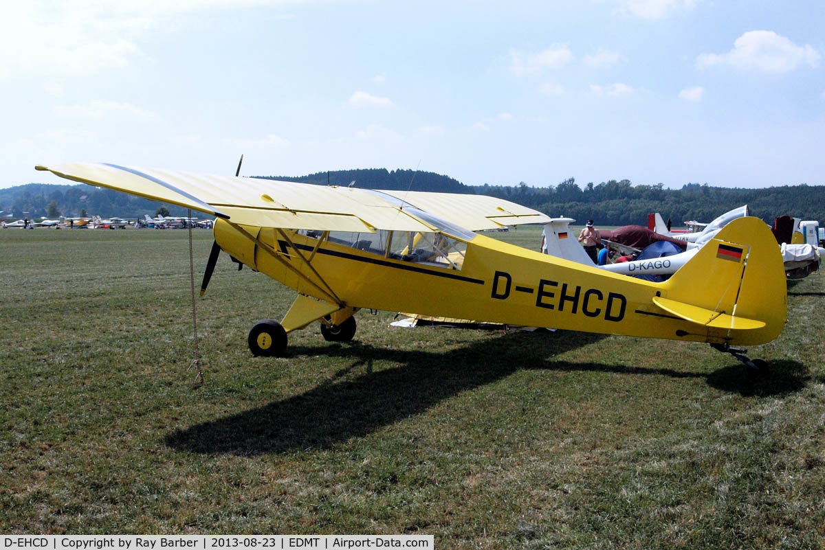 D-EHCD, Piper PA-18-95 Super Cub Super Cub C/N 18-3137, Piper L-18C-95 Super Cub  [18-3137] Tannheim~D 23/08/2013