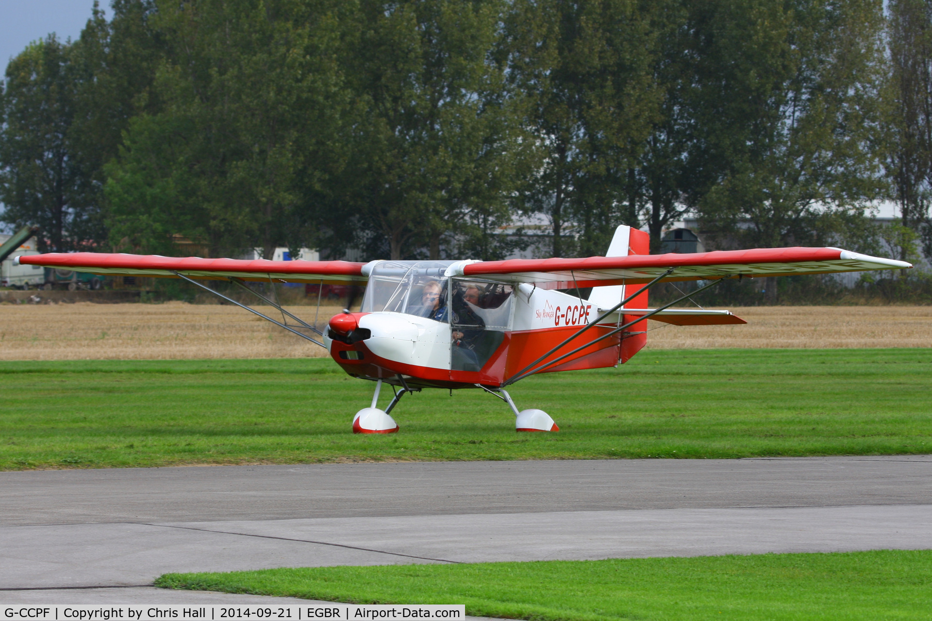 G-CCPF, 2004 Best Off Skyranger 912(2) C/N BMAA/HB/340, at Breighton's Heli Fly-in, 2014