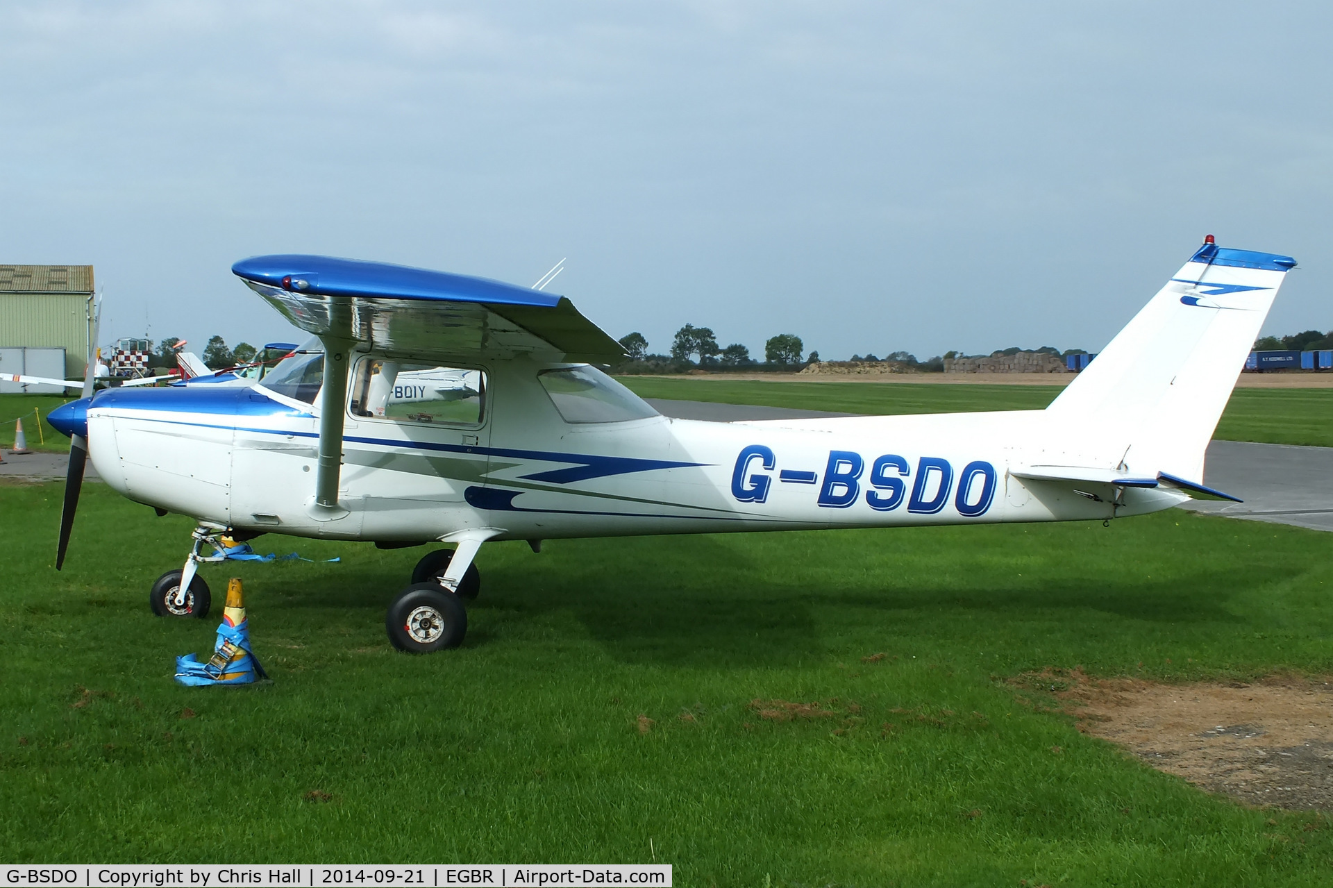 G-BSDO, 1978 Cessna 152 C/N 152-81657, at Breighton's Heli Fly-in, 2014