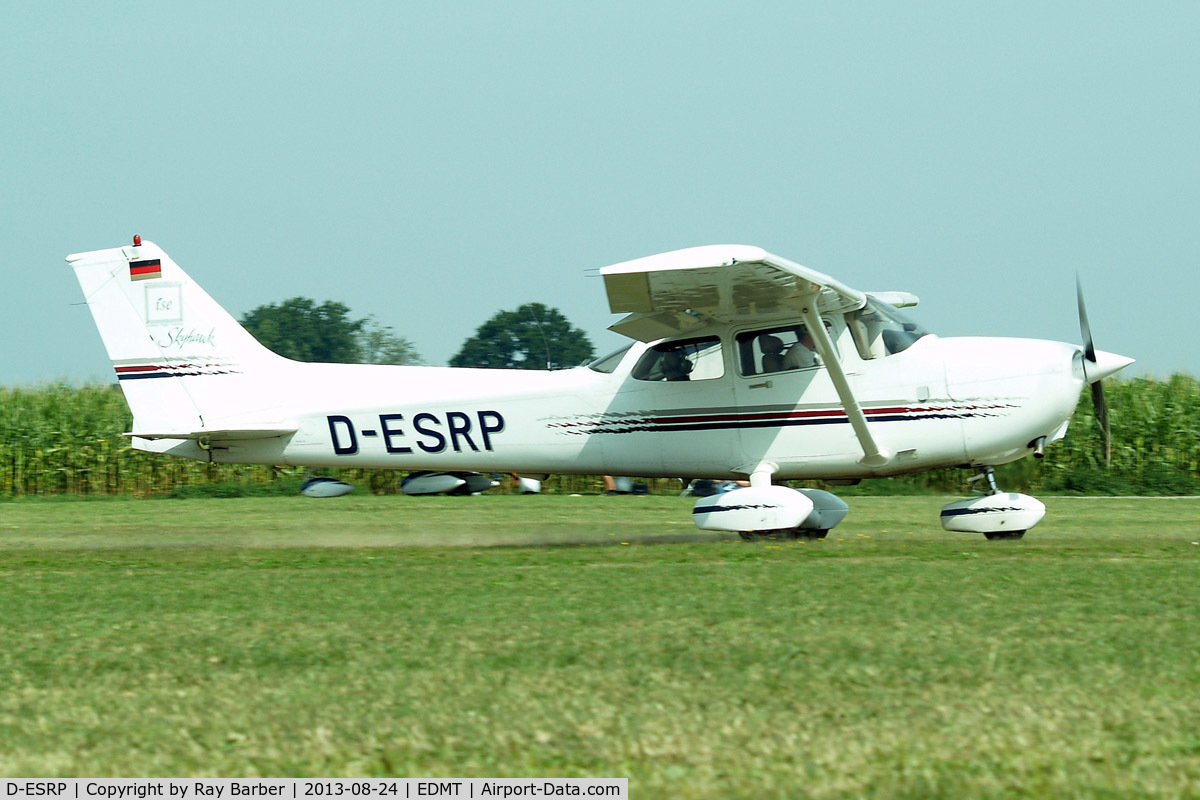 D-ESRP, Cessna 172R C/N 17280360, Cessna 172R Skyhawk [172-80360] Tannheim~D 24/08/2013