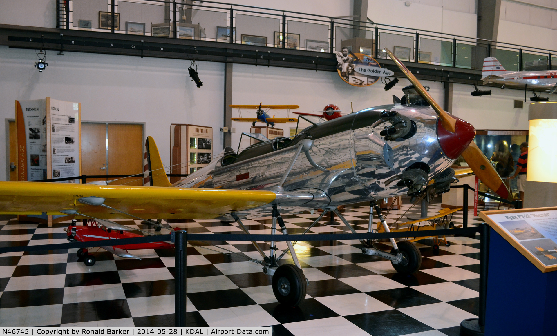 N46745, 1942 Ryan Aeronautical ST3KR C/N 2131, Frontiers of Flight Museum DAL