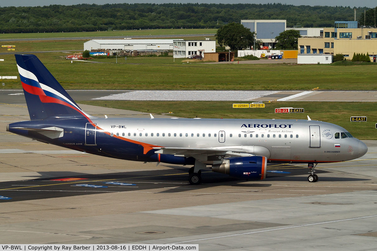 VP-BWL, 2004 Airbus A319-111 C/N 2243, Airbus A319-111 [2243] (Aeroflot Russian Airlines) Hamburg-Fuhlsbuettel~D 16/08/2013