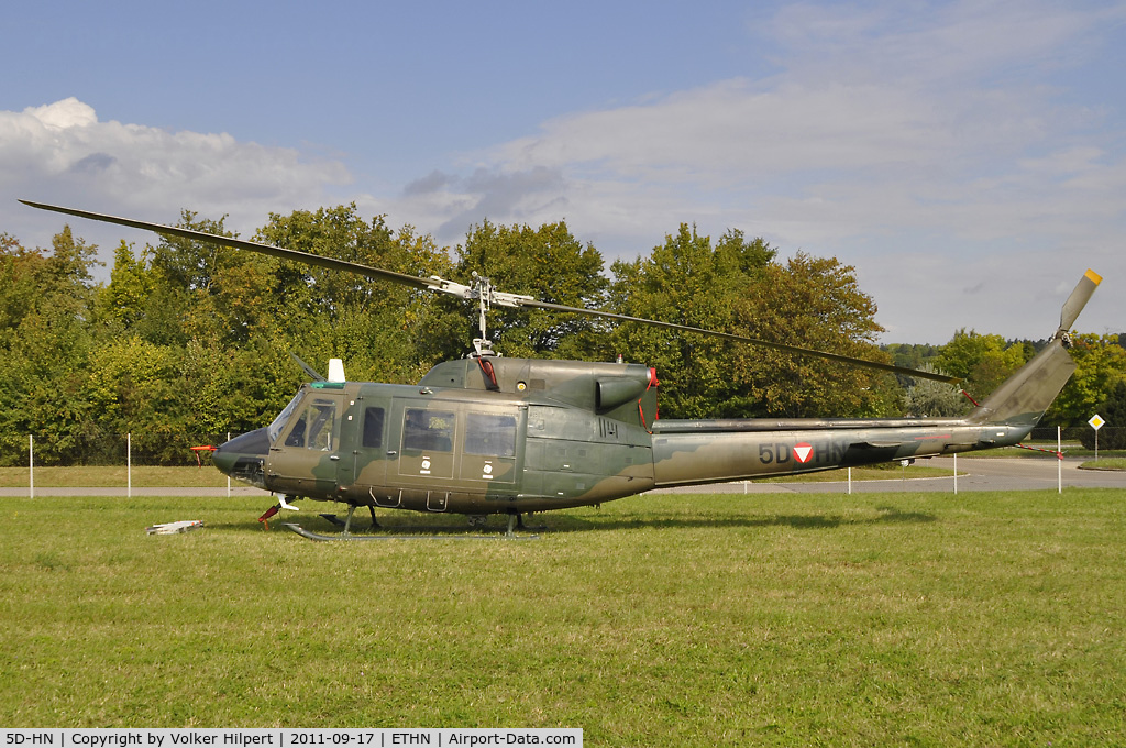 5D-HN, 1980 Agusta AB-212 C/N 5610, at Niederstetten