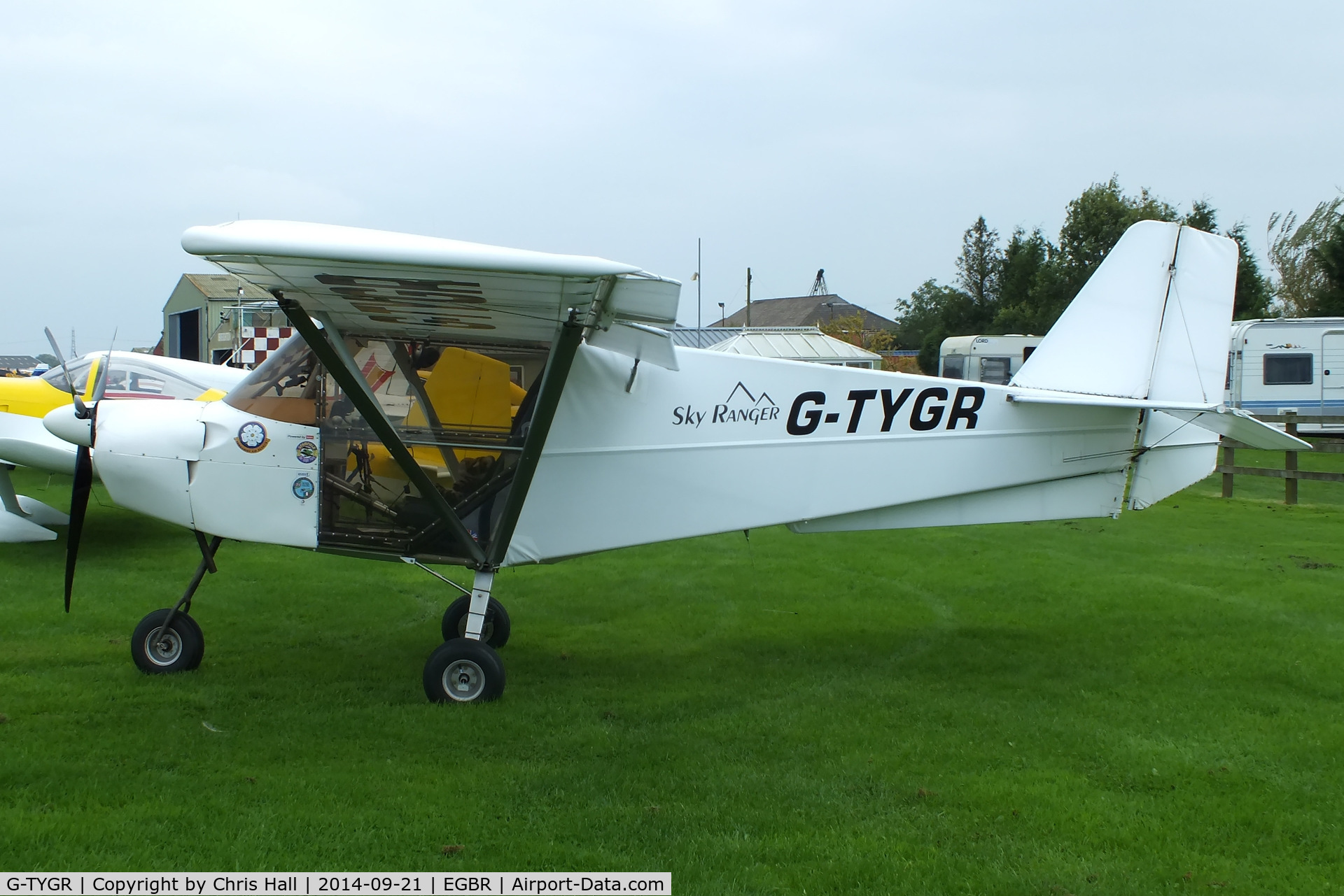 G-TYGR, 2007 Best Off Skyranger 912S(1) C/N BMAA/HB/420, at Breighton's Heli Fly-in, 2014
