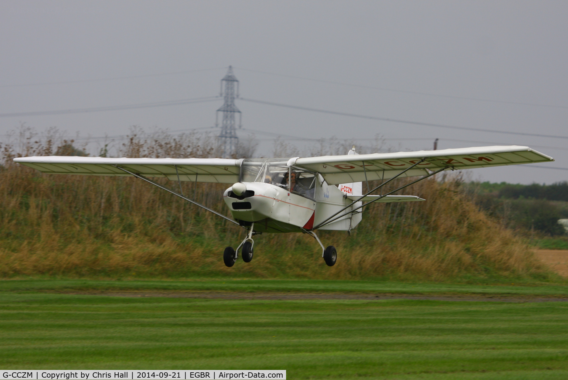 G-CCZM, 2004 Skyranger 912S(1) C/N BMAA/HB/372, at Breighton's Heli Fly-in, 2014