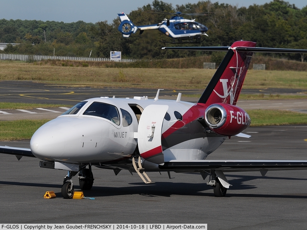 F-GLOS, 2009 Cessna 510 Citation Mustang Citation Mustang C/N 510-0169, WIJET with 