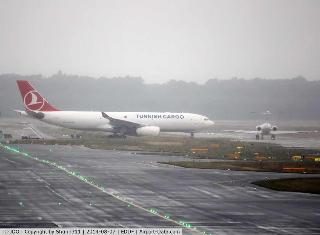 TC-JDO, 2009 Airbus A330-243F C/N 1004, Taxiing for departure...