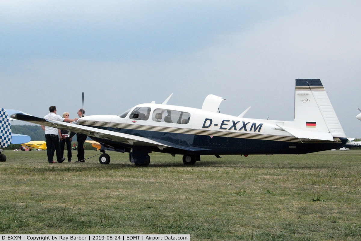 D-EXXM, Mooney M20R Ovation C/N 290144, Mooney M.20R Ovation [29-0144] Tannheim~D 24/08/2013