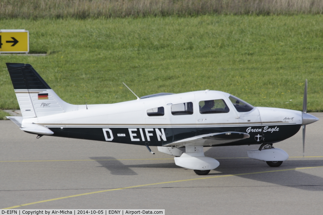 D-EIFN, 1995 Piper PA-28-181 Archer II C/N 2890229, LSV Friedrichshafen