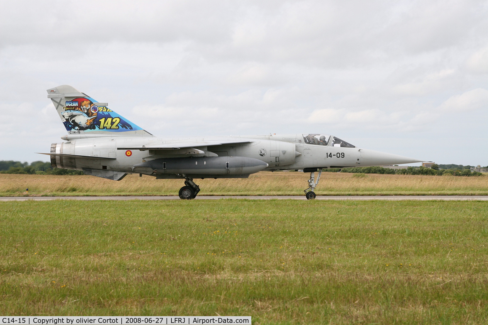C14-15, Dassault Mirage F-1CE(M) C/N not found, profil view
